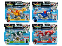 Voltron: Defensor del Universo | 40° Aniversario | PLAYMATES (SET DE 5 FIGURAS) en internet