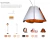 Imagem do Pendente Fuchsia Accord 33cm - Linha MasterChef - 1363