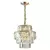 Pendente Hera French Bella 49cm - Gold e Transp - AQ030G