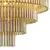 Pendente Vivi Bella 42cm - Dourado e Conhaque - AQ031G - comprar online
