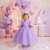 Vestido Infantil Lilás Jardim Encantado