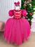 Vestido Fantasia Infantil A Bela Adormecida Aurora Cor Pink