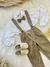 Conjunto Social Camisa Calça Gravata e Susp Caqui - comprar online