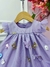Vestido Infantil Lilás Jardim Encantado Luxo - comprar online