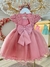 Vestido Infantil Perolas Rose - Sol Kids