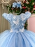 Vestido Jardim Encantado Azul Bebê na internet