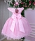 Vestido Jardim Encantado Rosa Bebe Borboleta Branca na internet