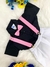 Conjunto Camisa Preta e Short Branco C/ Susp. Mundo Bita na internet