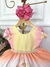 Imagem do Vestido Infantil Colorido Jardim das Flores C/ Cinto Pérolas