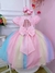 Vestido Infantil Jardim Encantado Peito Nervura Peito Strass na internet