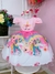 Vestido Infantil Unicórnio Rosa e Acompanha Tiara Luxo