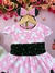 Imagem do Vestido Infantil Minnie Rosa Com Pérolas Festas
