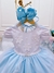 VESTIDO INFANTIL FROZEN COM CAPA PÉROLAS FESTAS DE PRINCESAS - comprar online