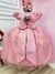 Vestido Infantil Damas Honra Casamento Rose C/ Renda Pérola na internet