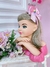 Tiara Infantil Circo Rosa e Prata Festa Luxo - comprar online