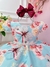 Vestido Infantil Azul Jardim das Borboletas com Pérolas - comprar online
