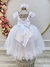 Vestido Longo Infantil Branco C/ Strass Casamentos Luxo na internet