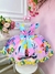 Vestido Infantil Divertidamente Colorido Festas - Sol Kids