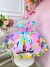 Vestido Infantil Divertidamente Colorido Festas - Sol Kids