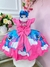 Vestido Infantil Lilo e Stitch Angel Colorido Festas - Sol Kids