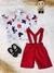 Conjunto Meninos do Mickey Mouse Com Short Susp.e Camisa - loja online