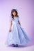 Vestido Infantil Longo Azul Bebe - comprar online
