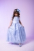 Vestido Infantil Longo Azul Bebe - Sol Kids