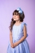 Vestido Infantil Longo Azul Bebe na internet
