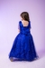 Vestido Infantil Longo Azul Royal - Sol Kids