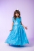 Vestido Infantil Longo Azul Tiffany na internet
