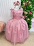Vestido Infantil Longo Rose - loja online