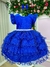 Vestido Festa Infantil Azul Royal - comprar online