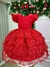 Vestido Festa Infantil Vermelho - comprar online