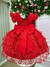 Vestido Festa Infantil Vermelho - Sol Kids