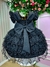 Vestido Festa Infantil Preto - Sol Kids