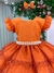 Vestido Festa Infantil Terracota na internet