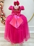 Vestido Infantil Longo Rosa Tule Com Renda Casamentos na internet