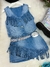 Conjunto Blogueirinha Boiadeira Jeans na internet