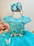 Vestido Infantil Verde C/ Renda e Aplique Borboletas Damas - comprar online