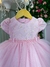 Vestido Infantil Rosa Bebe na internet
