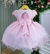 Vestido Infantil Rosa Bebe - Sol Kids