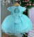 Vestido Infantil Verde Menta - Sol Kids
