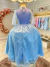 Fantasia Infantil Princesas Elsa Frozen Com Capa Festas Luxo - Sol Kids