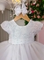 Vestido Infantil Batizado Branco na internet