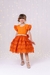 Vestido Festa Infantil Terracota - loja online