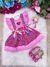 Romper Jardineira Junino Rosa - comprar online