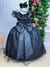 Vestido Infantil Longo Preto - Sol Kids