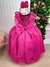 Vestido Infantil Longo Pink