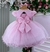Vestido Infantil Rosa Bebe - Sol Kids