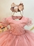Vestido Infantil Rose Busto Com Renda e Strass Daminhas na internet